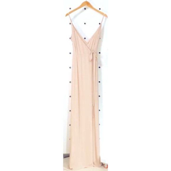 Wayf ANGELINA SLIT WRAP GOWN 🌺IN STORES🌺 - Picture 4 of 4